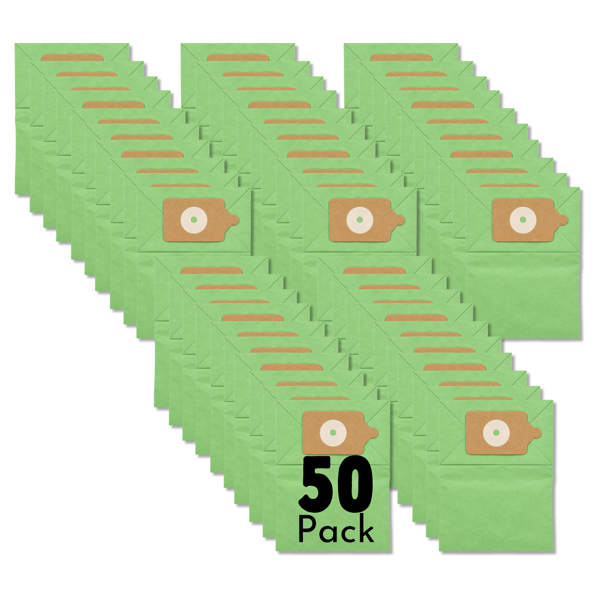 The Better Bundle 50-Pack Replacement Vacuum Cleaner Bags for NuMatic NVM-1C - 2-Ply - VacBagsUSA